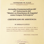Наталья сертификат преподавателя языковой школы